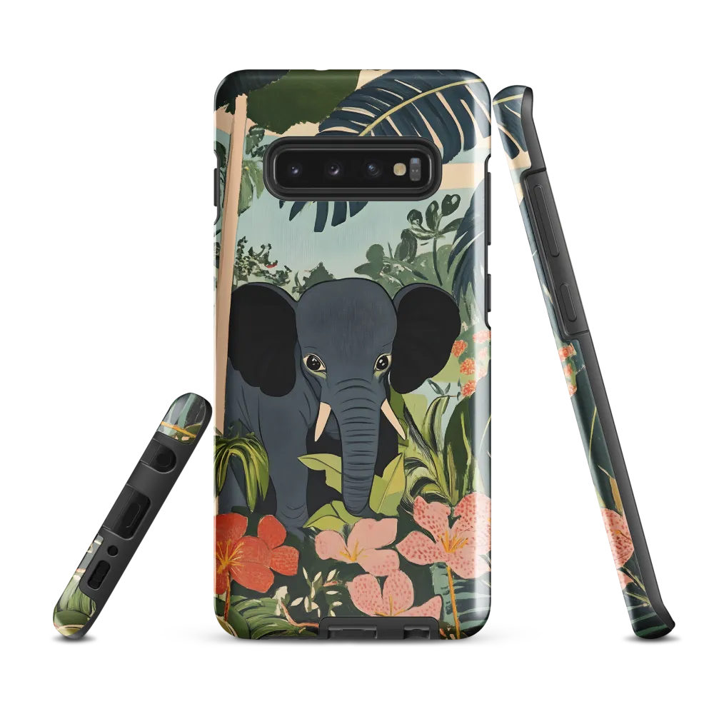 Jungle Guardian: An Elephant's Sanctuary | Phone Case |  S10 Plus | Tough Case | Glossy