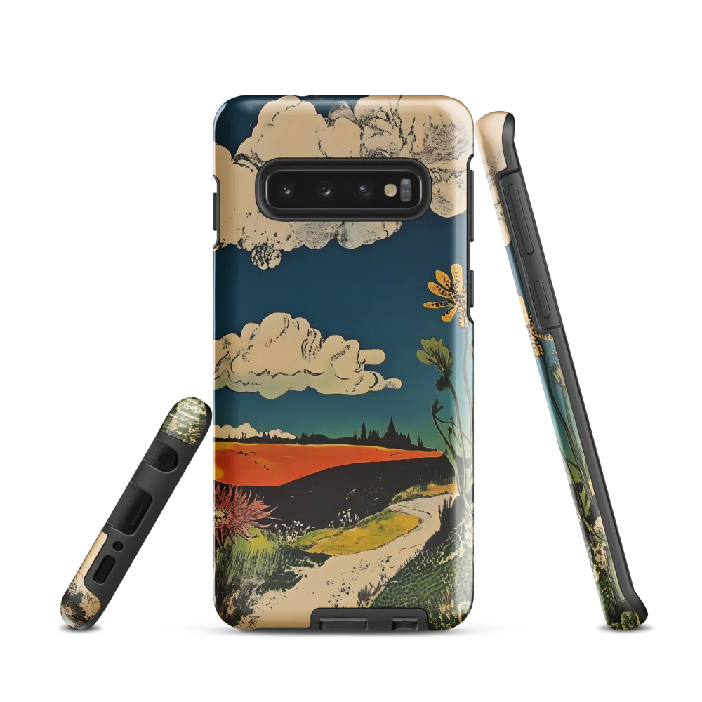 Surreal Blooming Landscape