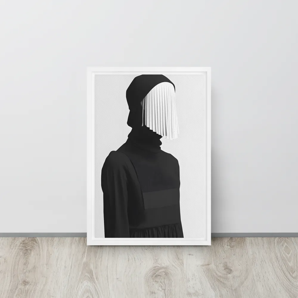 Veil of Mystery | Canvas with White Frame | 12″×18″
