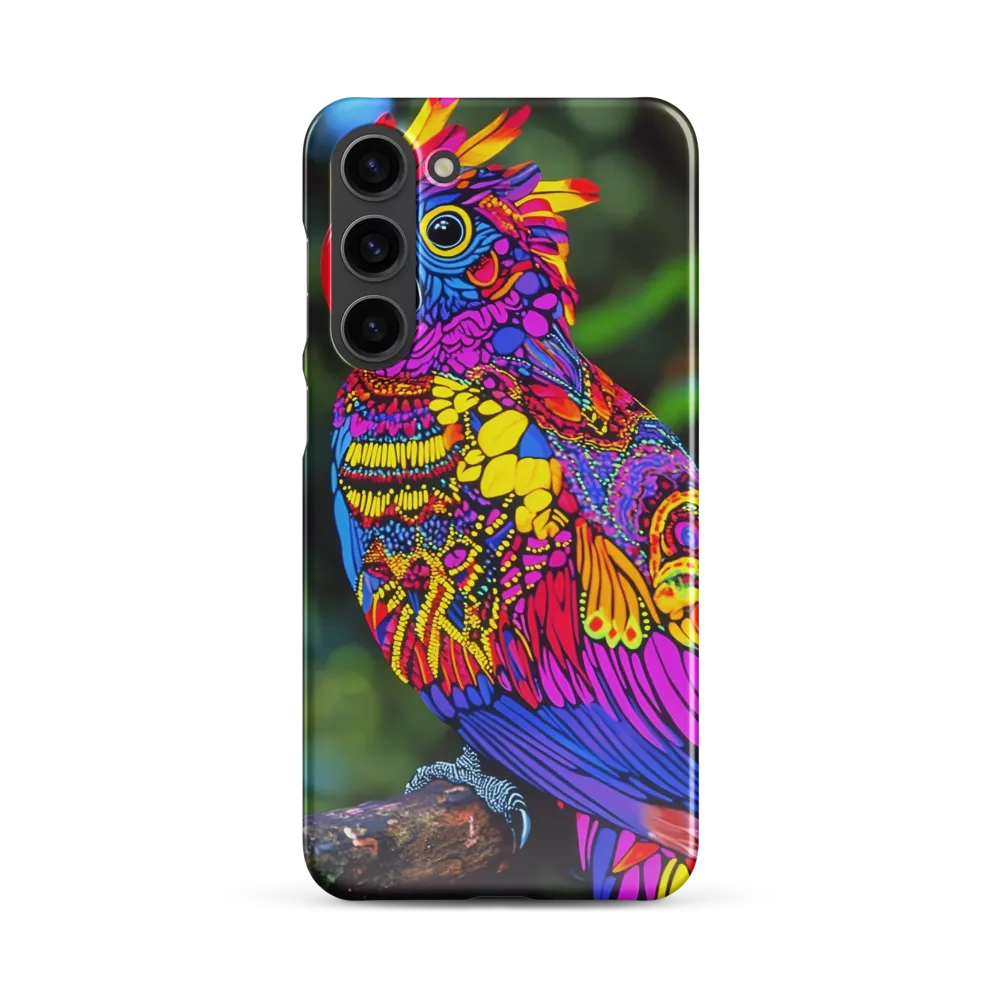 Vibrant Psychedelic Parrot