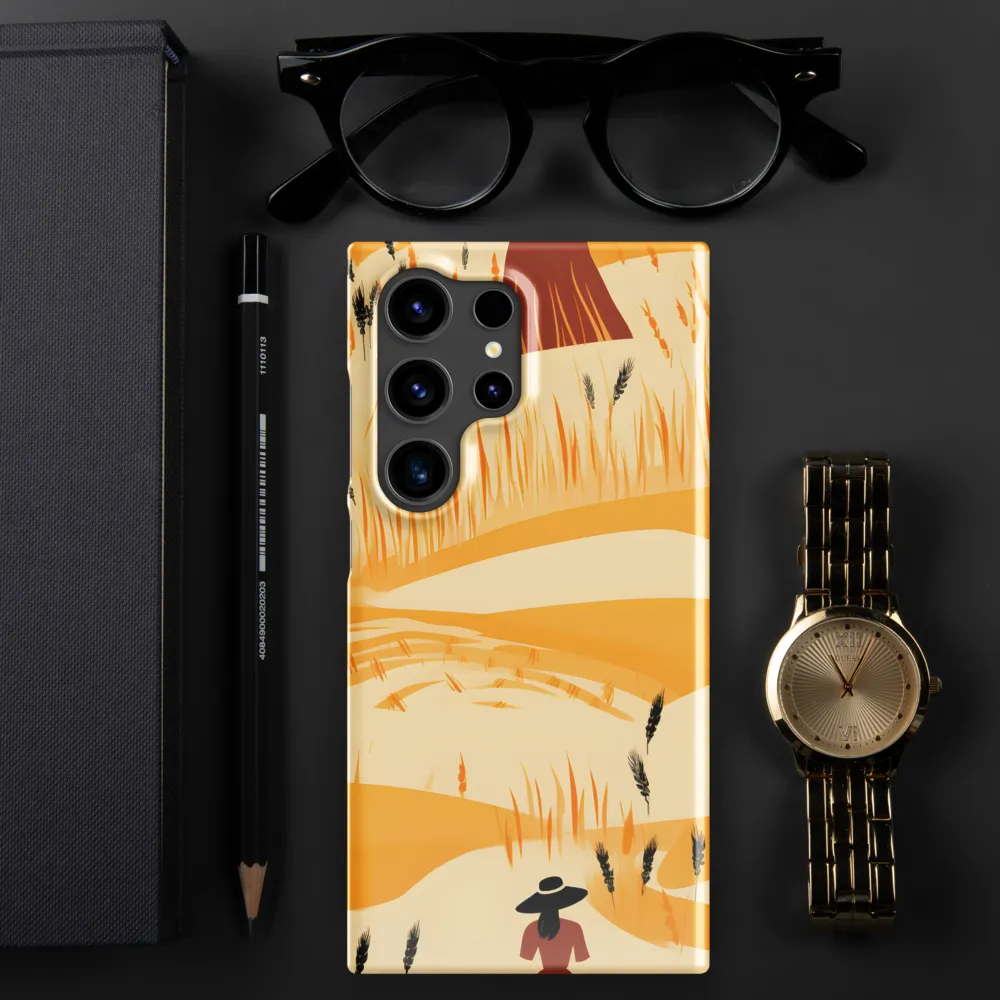Embracing the Fields: A Floral Journey | Phone Case