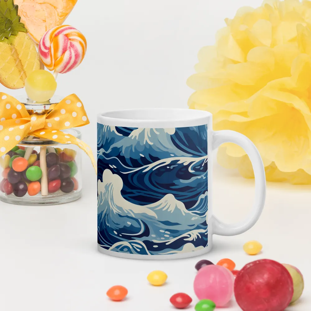 Nautical Dreams: Waves of Adventure | Mugs | Multiple Sizes & Colors