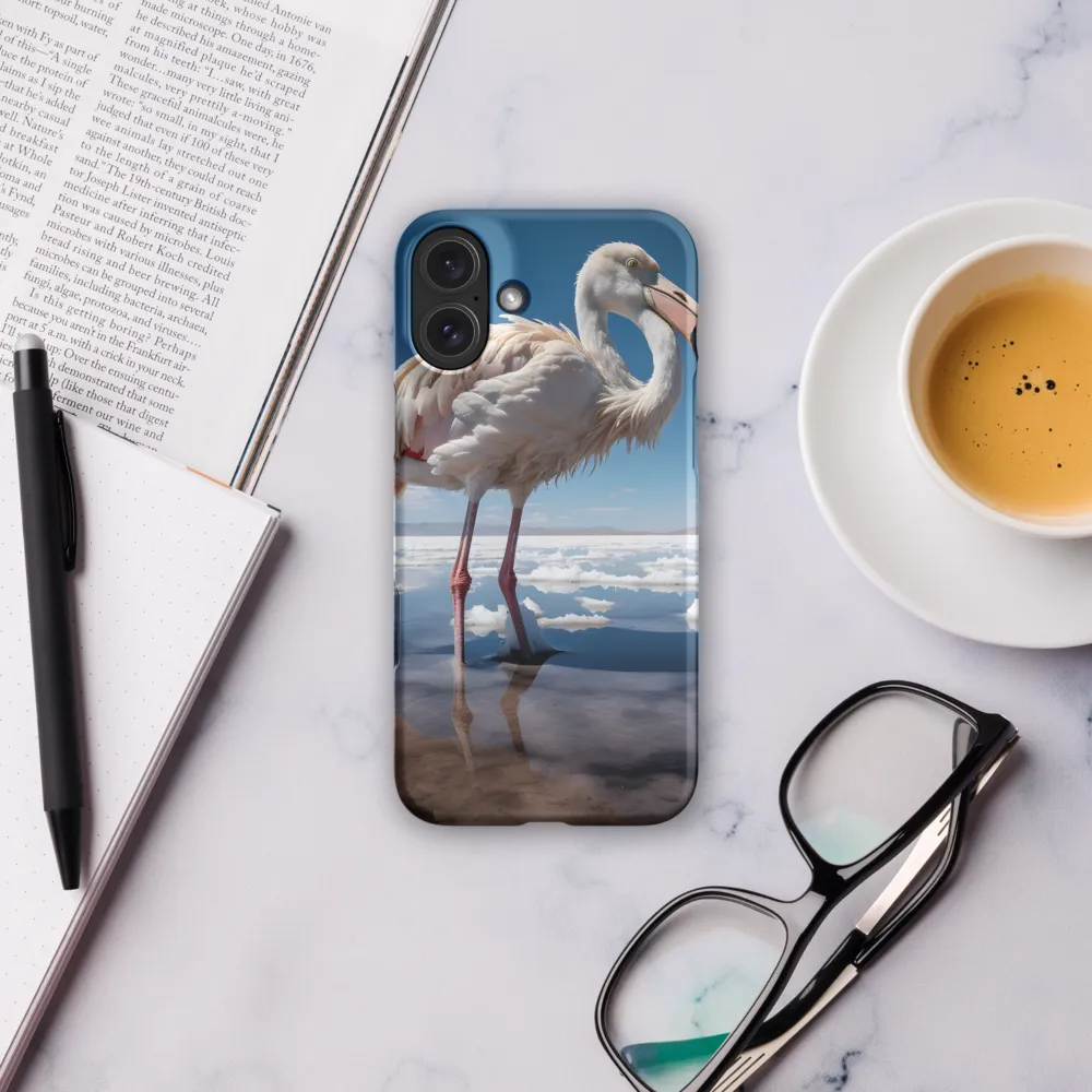 Graceful Solitude of a Flamingo