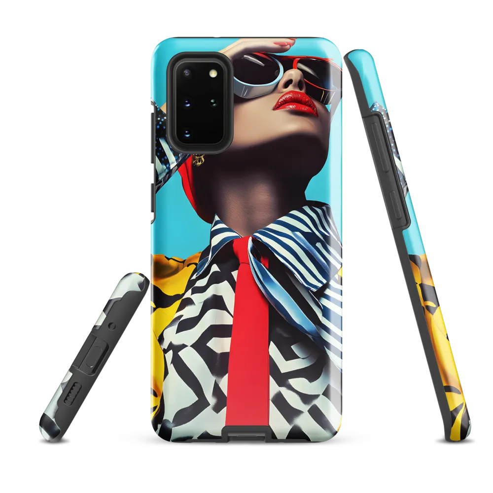 Chic Confidence in Bold Patterns