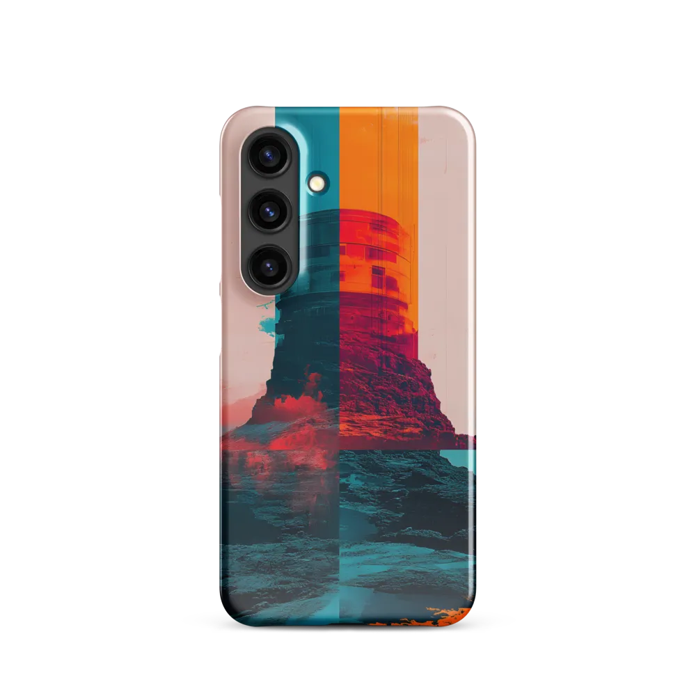 Ethereal Fortress at Sunset