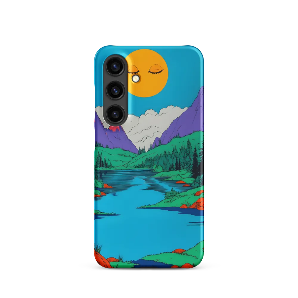 Whimsical Serenity in Vibrant Colors