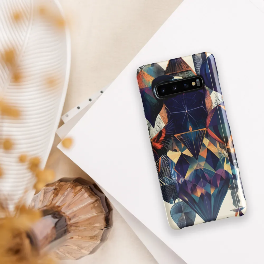 Geometric Harmonies | Phone Case |  S10 Plus | Snap Case | Glossy