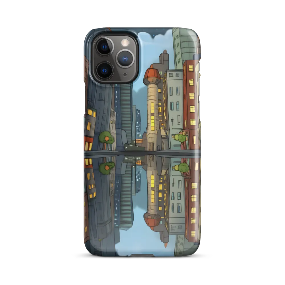 Reflections of a Serene City | Phone Case |  11 Pro | Snap Case | Glossy