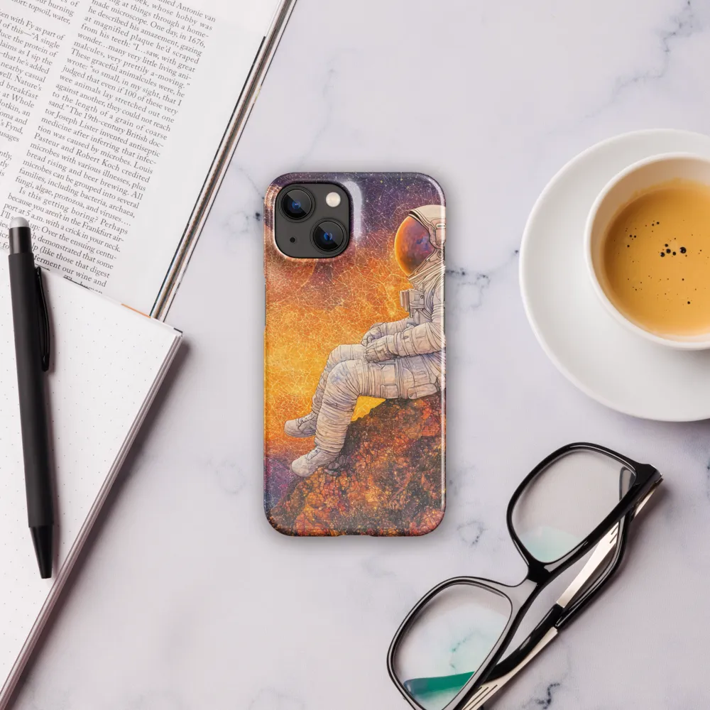 Cosmic Contemplation | Phone Case |  14 | Snap Case | Glossy