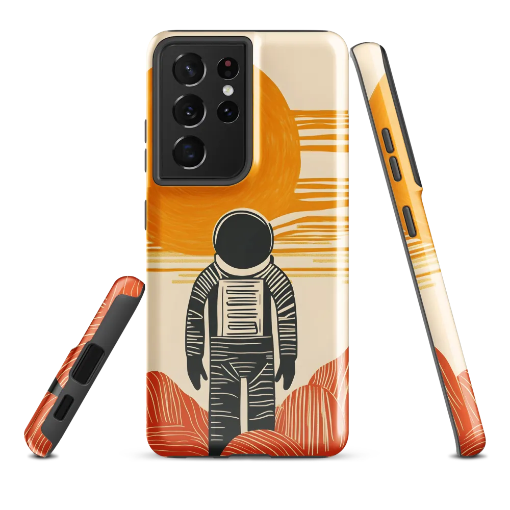 Contemplation on a Distant World | Phone Case |  S21 Ultra | Tough Case | Glossy