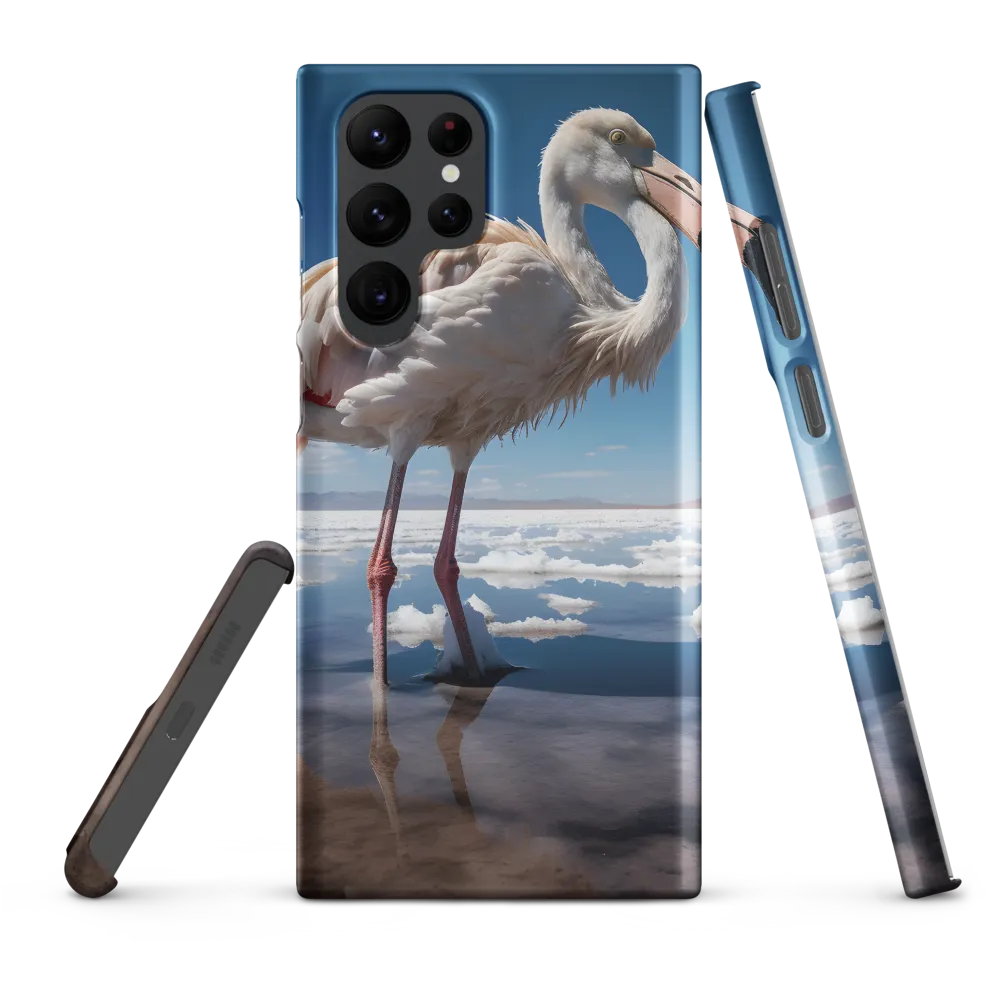Graceful Solitude of a Flamingo