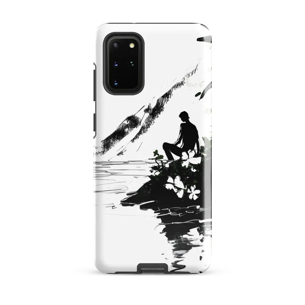 Contemplation by the Water | Phone Case |  S20 Plus | Tough Case | Glossy