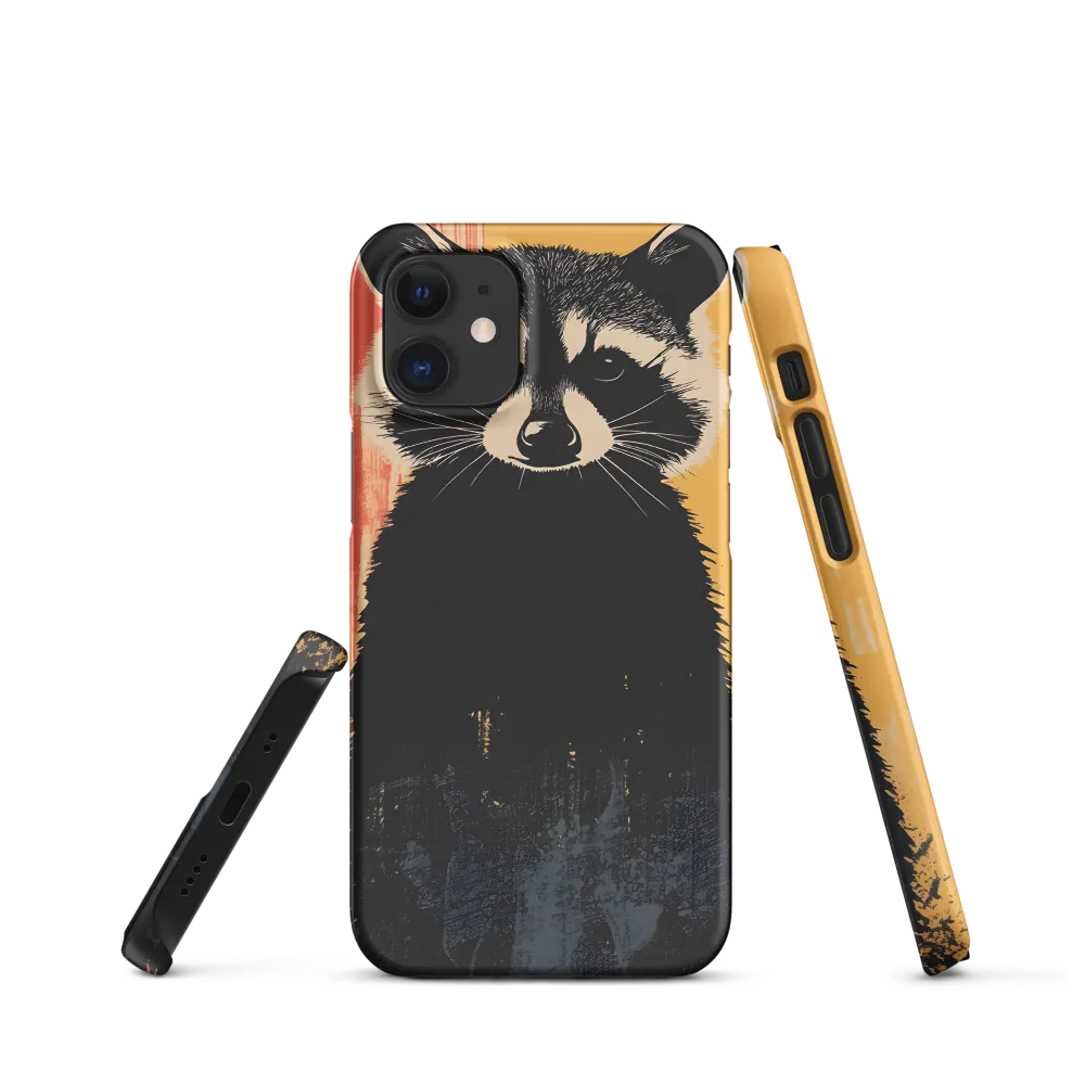 Whimsical Raccoon Portrait