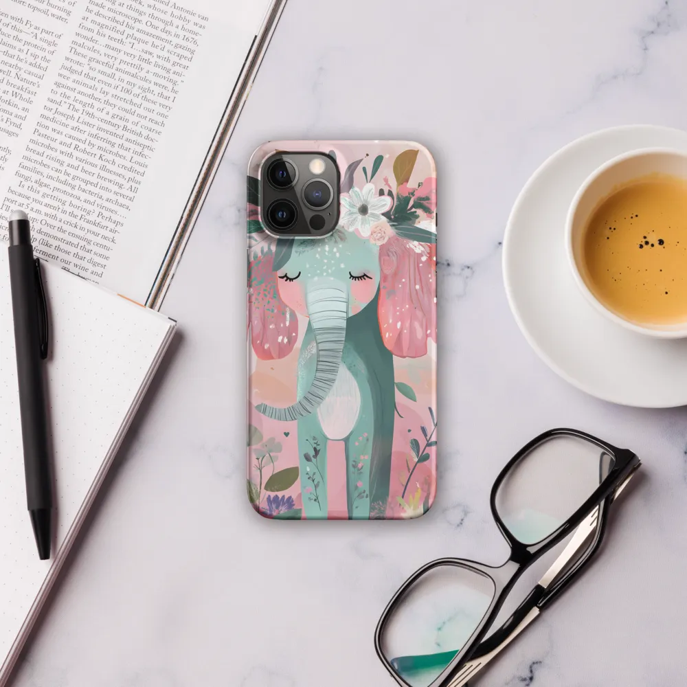 Whimsical Elephant in Bloom
