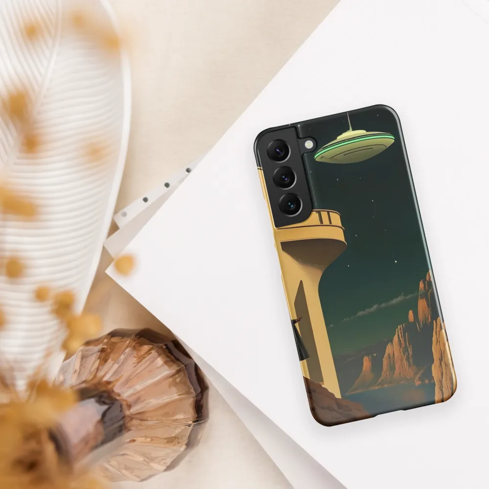 Encountering the Unknown | Phone Case |  S22 Plus | Snap Case | Glossy