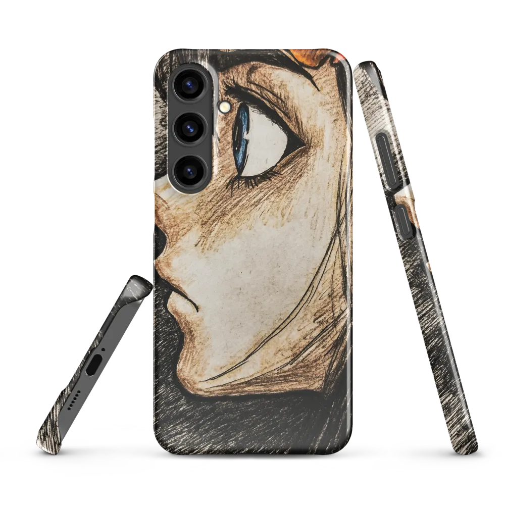 Reflections in Profile | Phone Case |  S24 Plus | Snap Case | Glossy