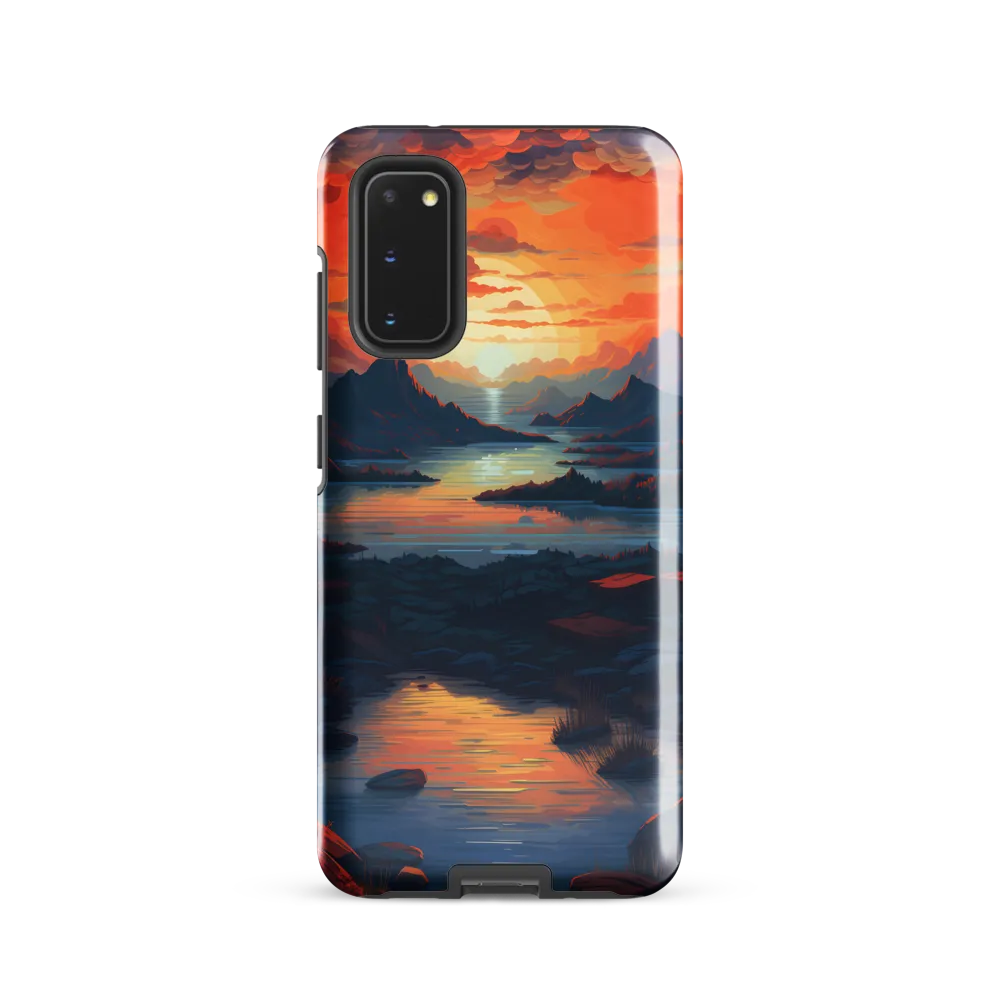 Ethereal Evening: A Digital Dusk