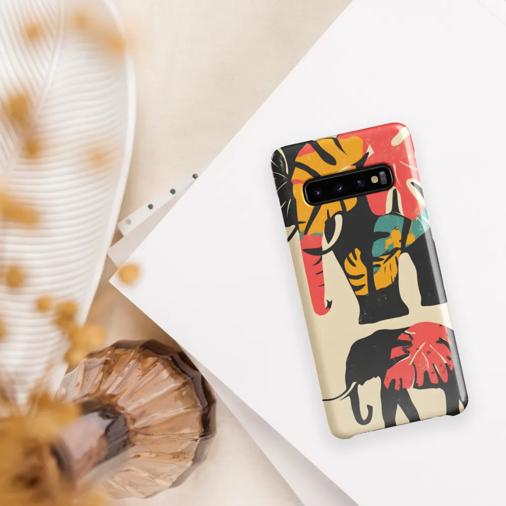 Tropical Elegance: The Elephant's Dance
