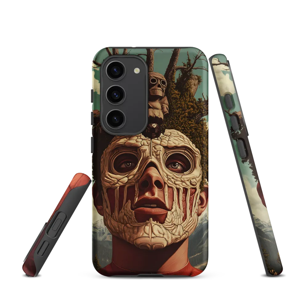 Nature's Mask: A Surreal Exploration