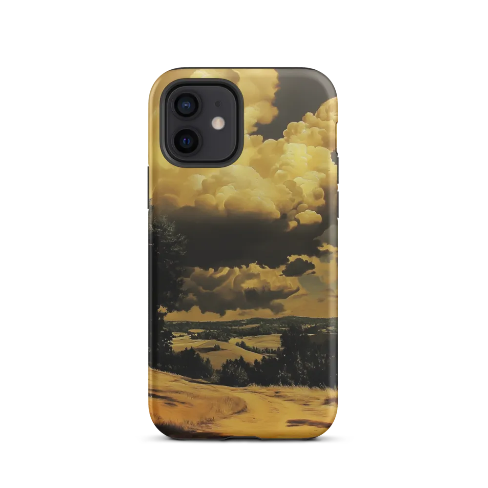 Golden Serenity in the Landscape