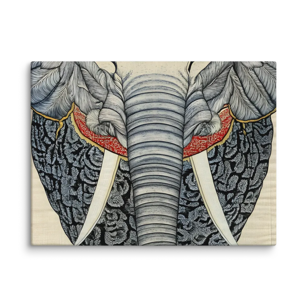 Majesty of the Elephant | Canvas | 9″×12″