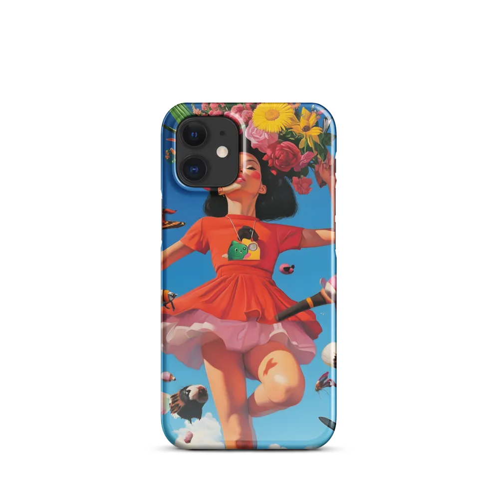 Joyful Whimsy | Phone Case |  12 Mini | Snap Case | Glossy