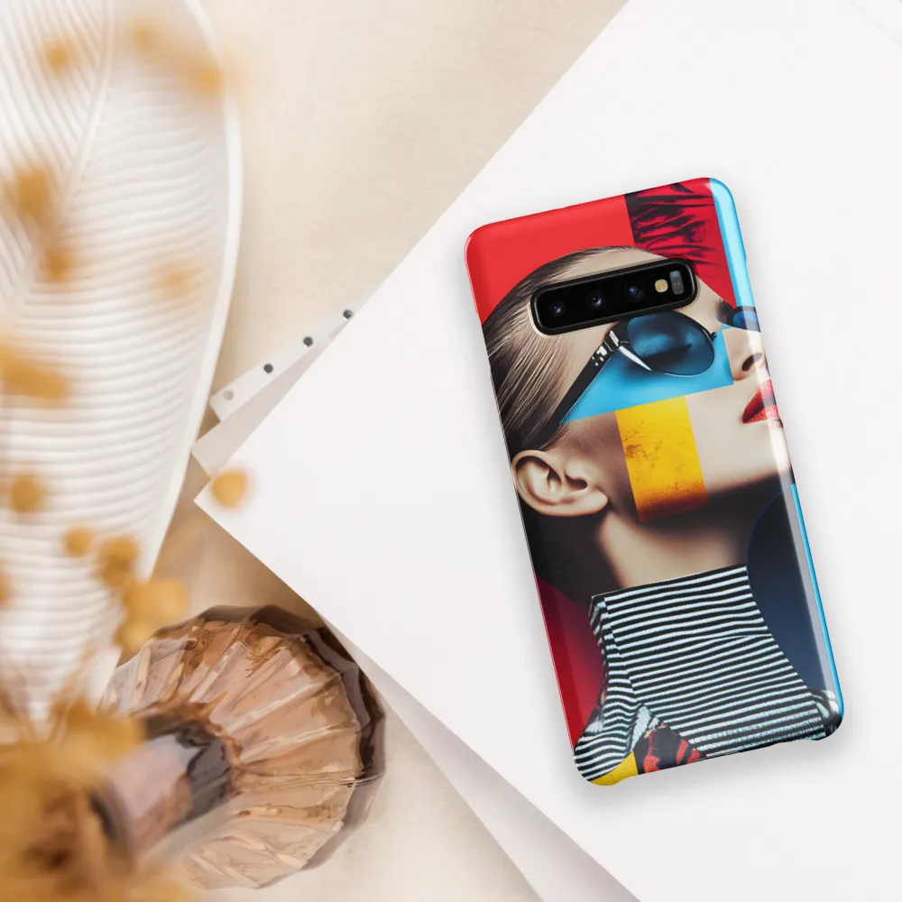 Vibrant Fusion of Fashion and Color | Phone Case |  S10 Plus | Snap Case | Glossy