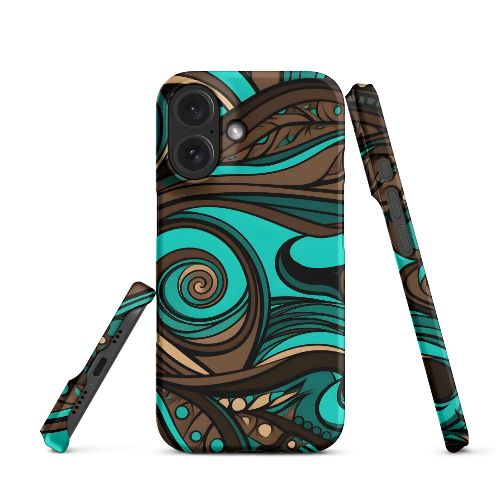 Fluctuating Currents | Phone Case |  16 | Snap Case | Matte