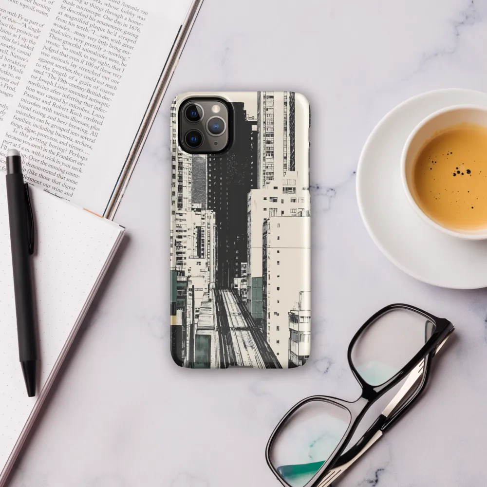 Urban Symphony: A Contemporary Cityscape | Phone Case |  11 Pro Max | Snap Case | Glossy