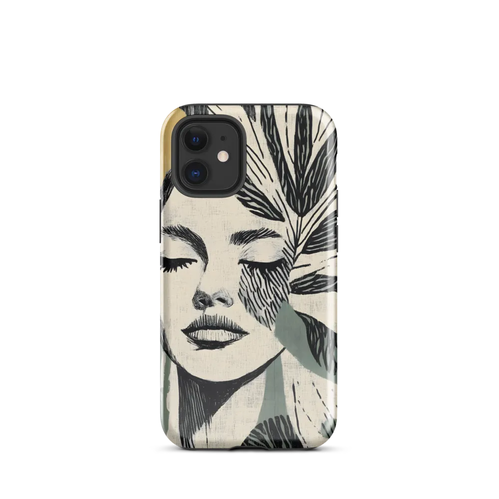 Whispers of Serenity | Phone Case |  12 mini | Tough Case | Glossy