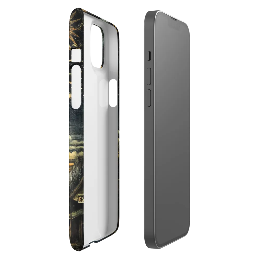 Cosmic Curiosity: A Journey Beyond Earth | Phone Case |  14 Plus | Snap Case | Matte