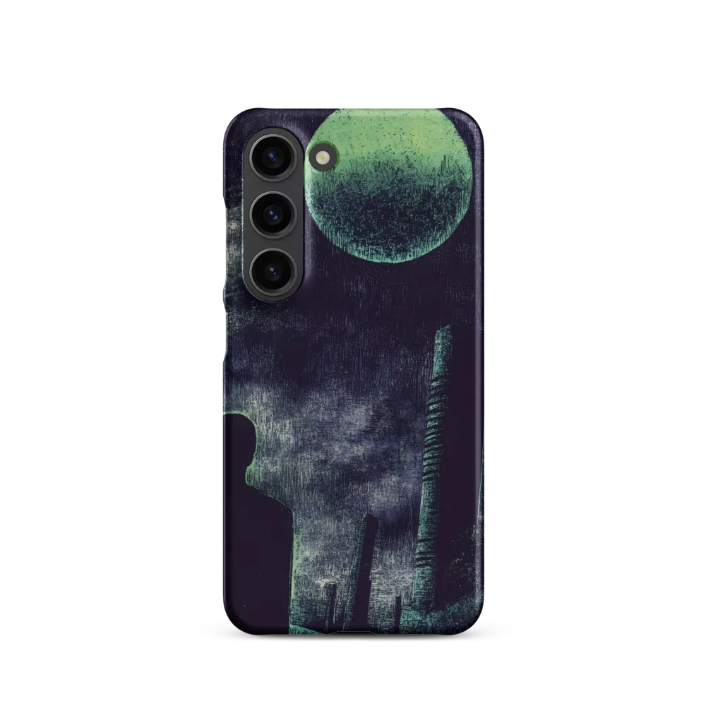 Lunar Solitude | Phone Case |  S23 | Snap Case | Matte
