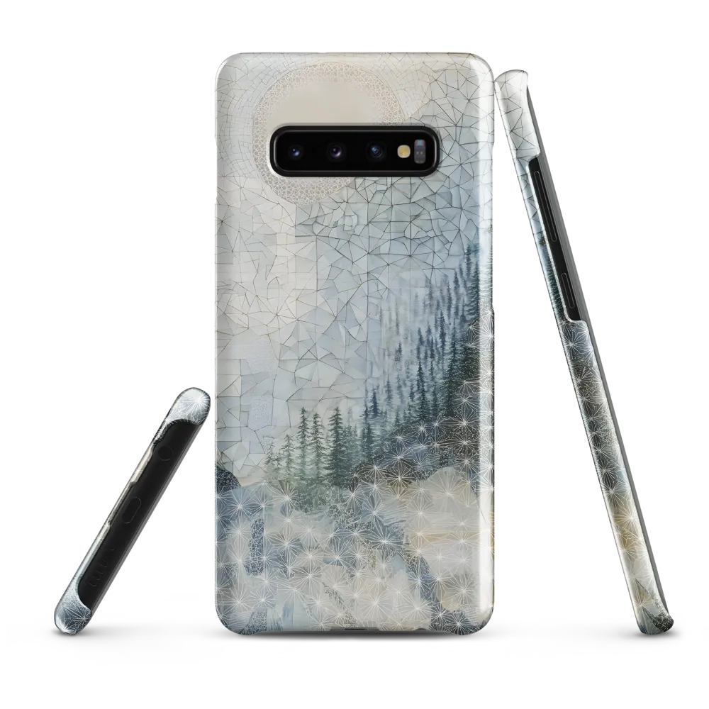 Horizon of Geometric Serenity | Phone Case |  S10 Plus | Snap Case | Glossy