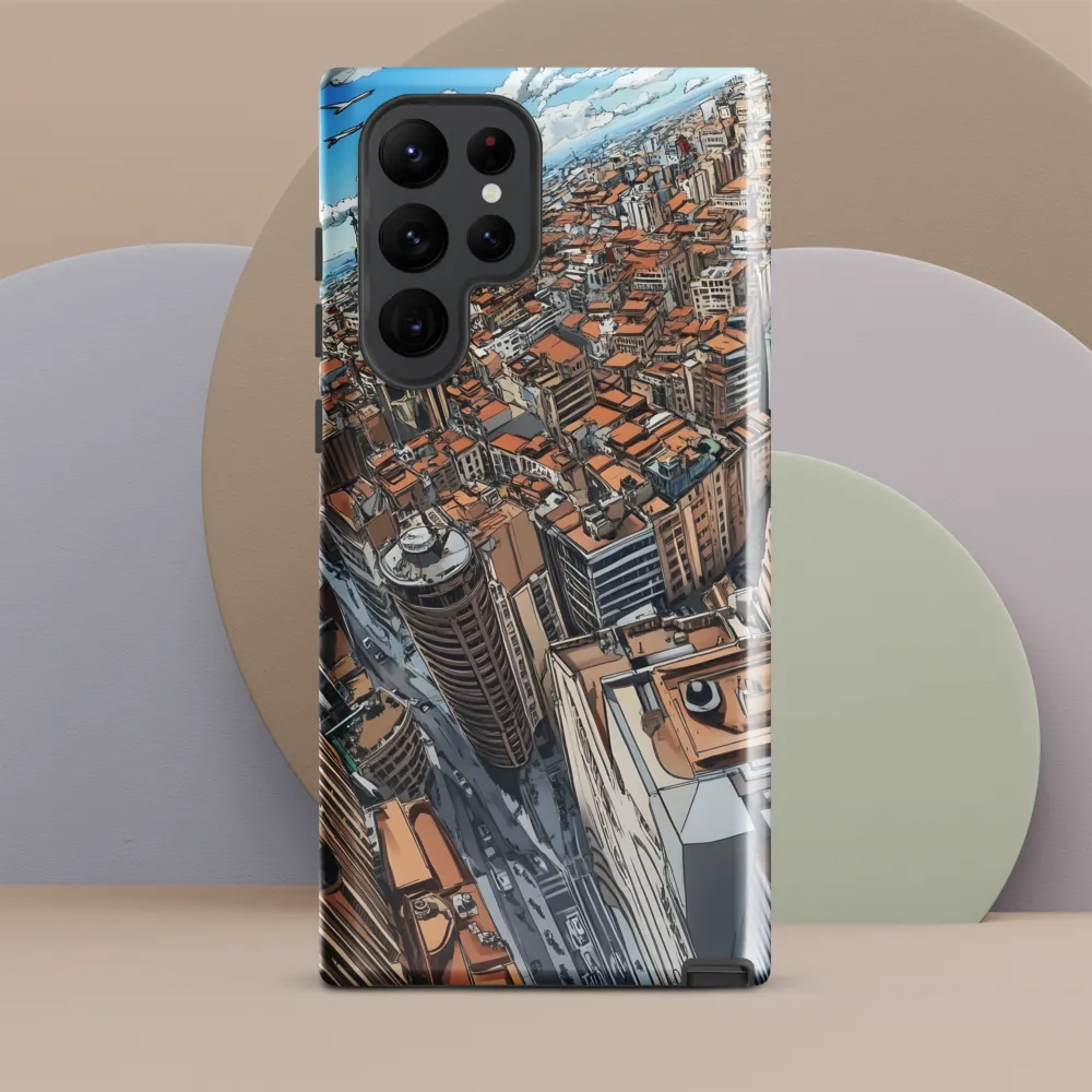 Aerial Symphony of Urban Life