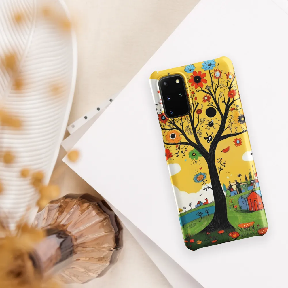 Whimsical Blooms of Life | Phone Case |  S20 Plus | Snap Case | Matte