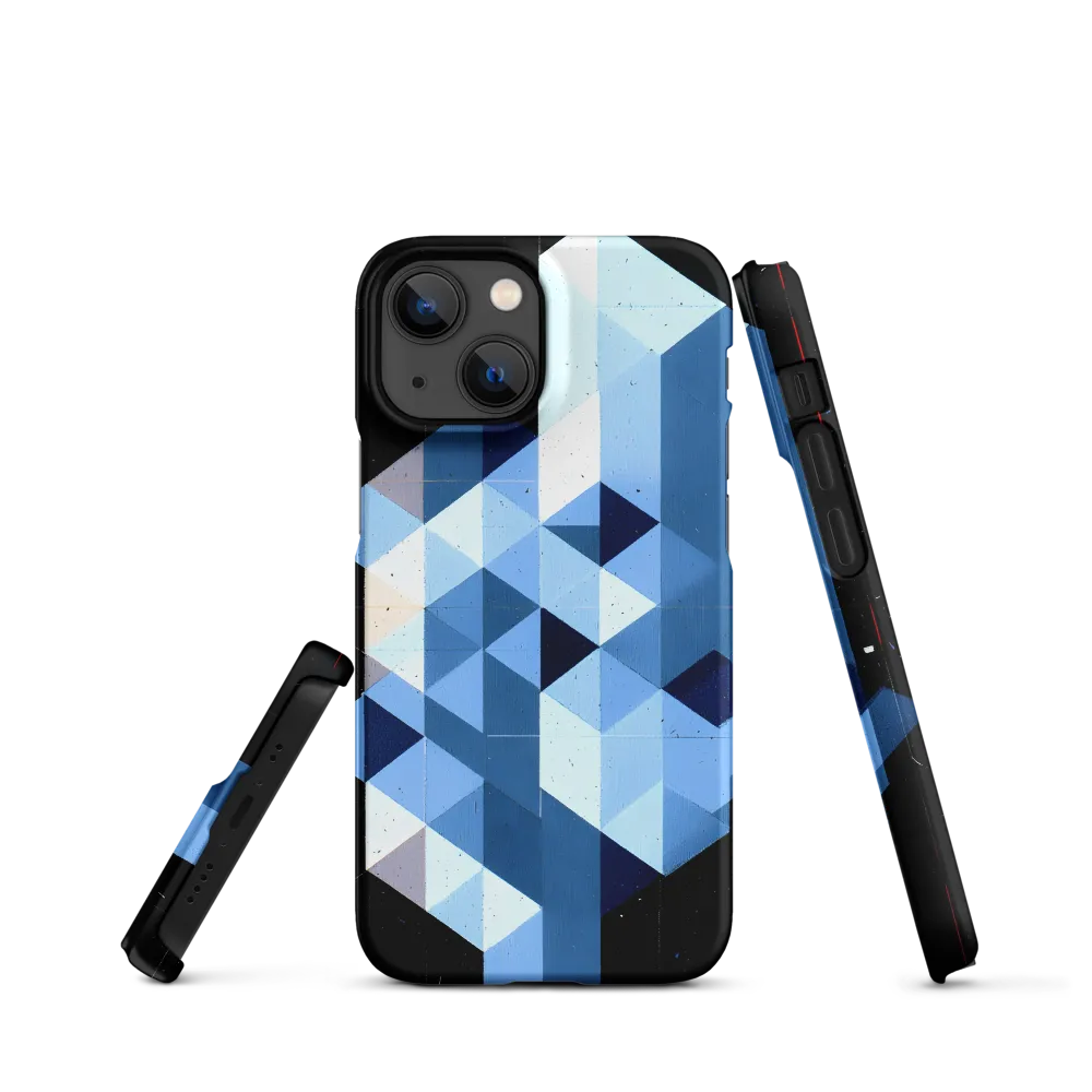Blueprint of Depth | Phone Case |  13 Mini | Snap Case | Matte