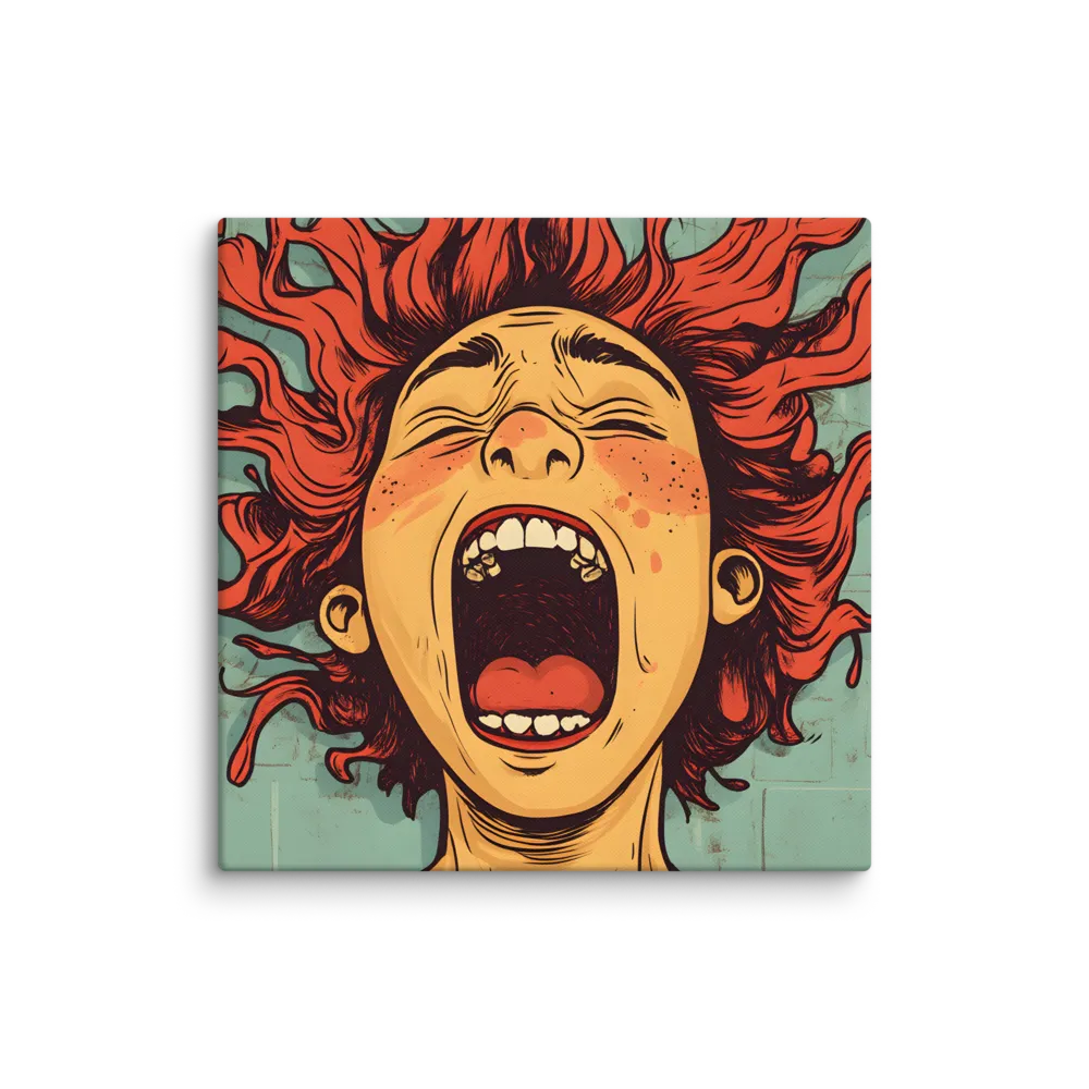 Fury Unleashed | Canvas | 20″×20″