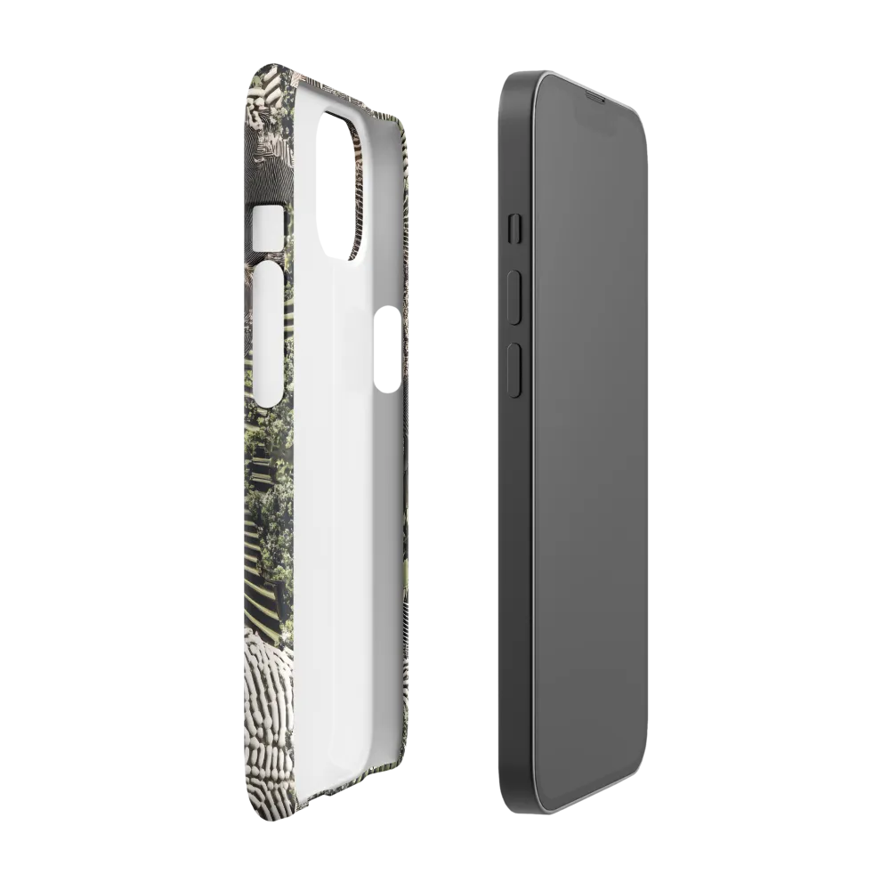 Ethereal Blend of Nature and Humanity | Phone Case |  13 | Snap Case | Glossy