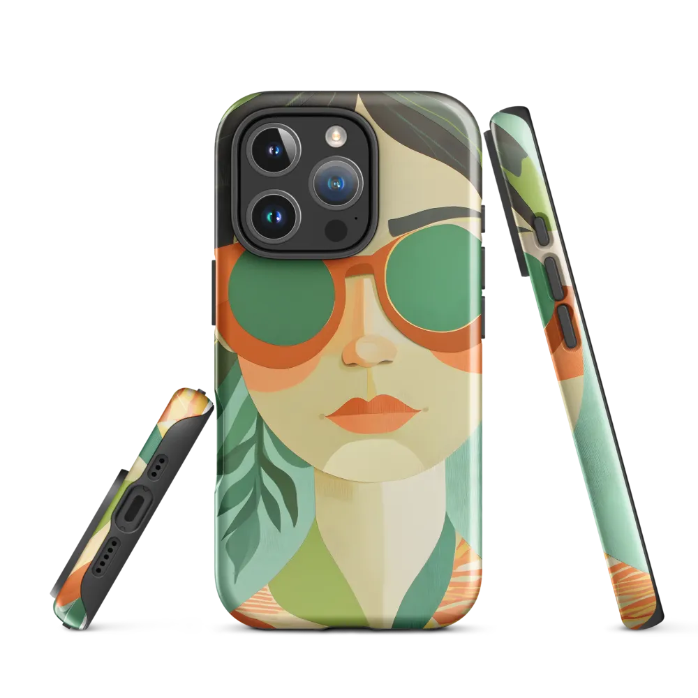 Bold Serenity: A Modern Portrait