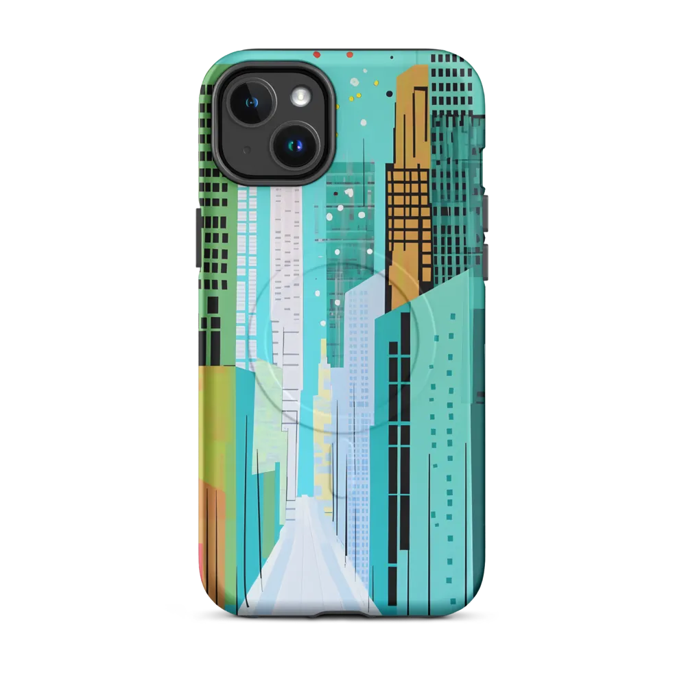 Urban Symphony in Turquoise