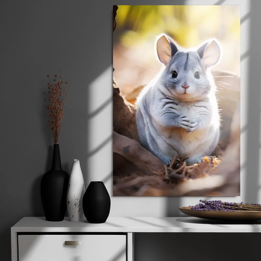 Gentle Whispers of Nature: The Chinchilla