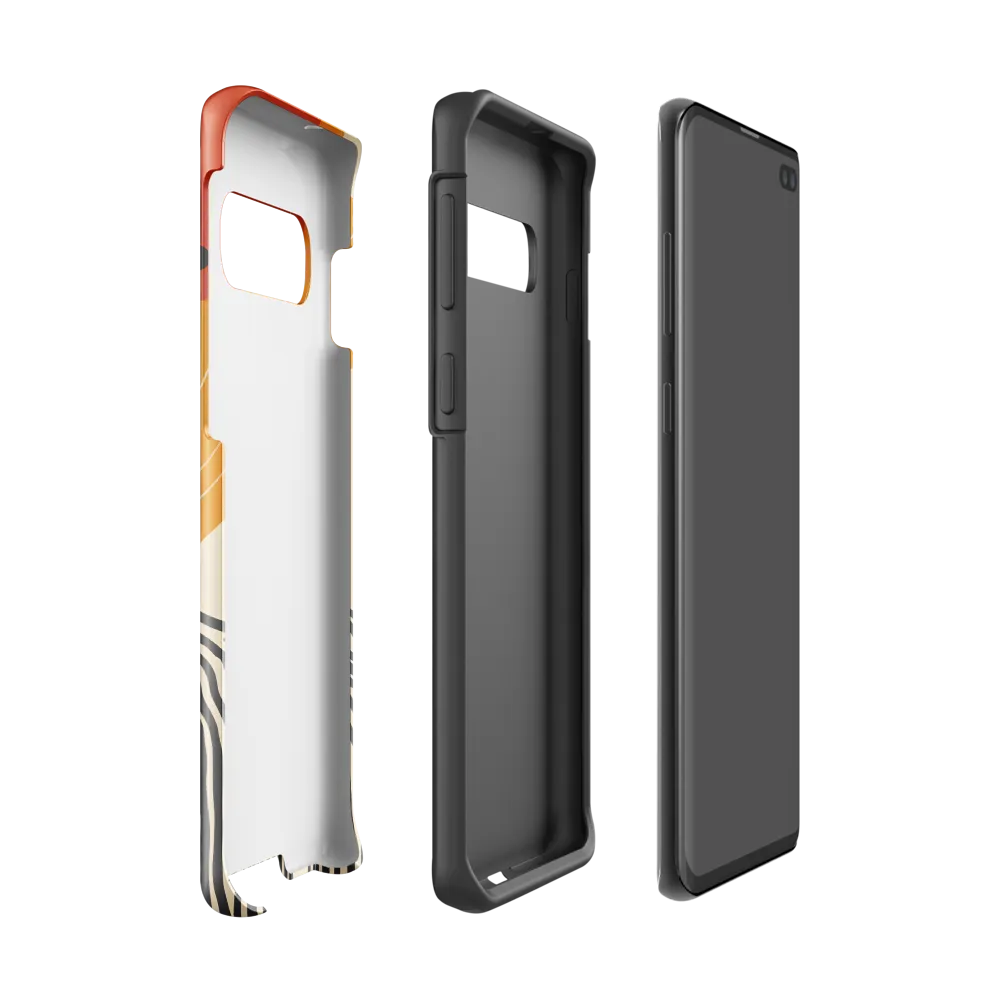 Astronaut in Cosmic Thoughts | Phone Case |  S10 | Tough Case | Glossy