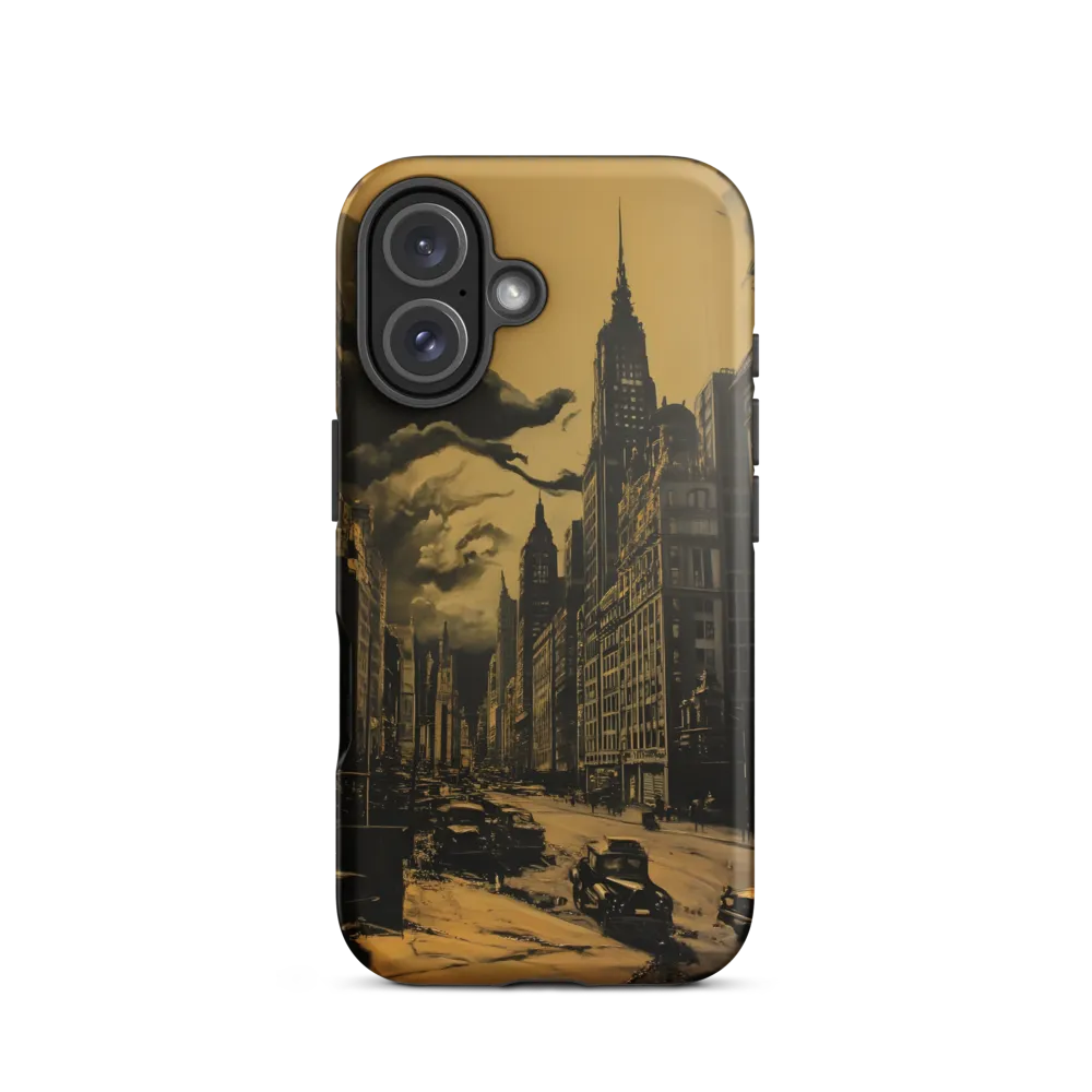 Echoes of a Forgotten Skyline | Phone Case |  16 | Tough Case | Matte