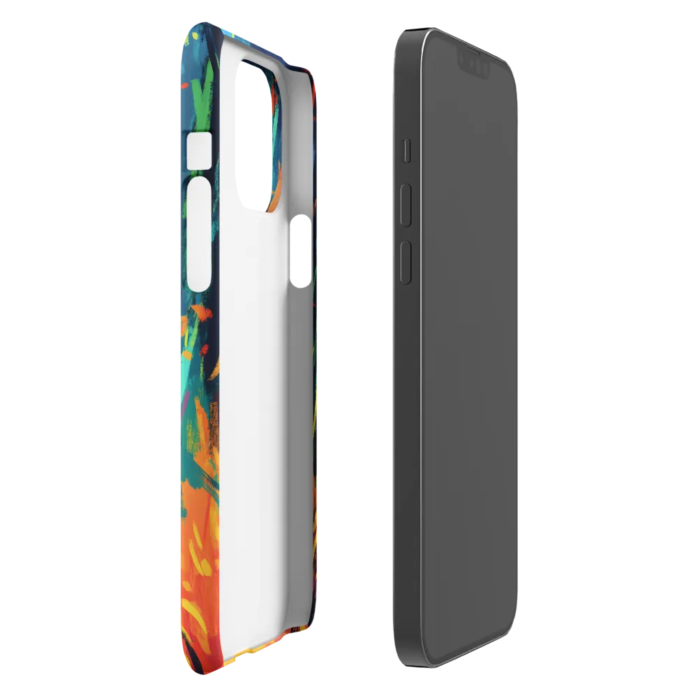 Joyful Escape into Nature | Phone Case |  13 Pro Max | Snap Case | Matte