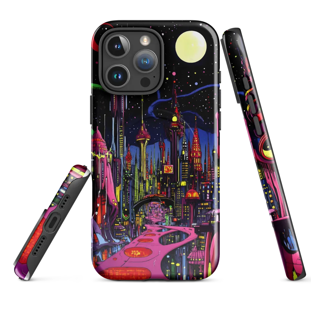 Neon Dreams of a Futuristic City