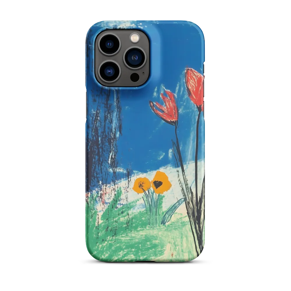 Joyful Blossoms in Blue