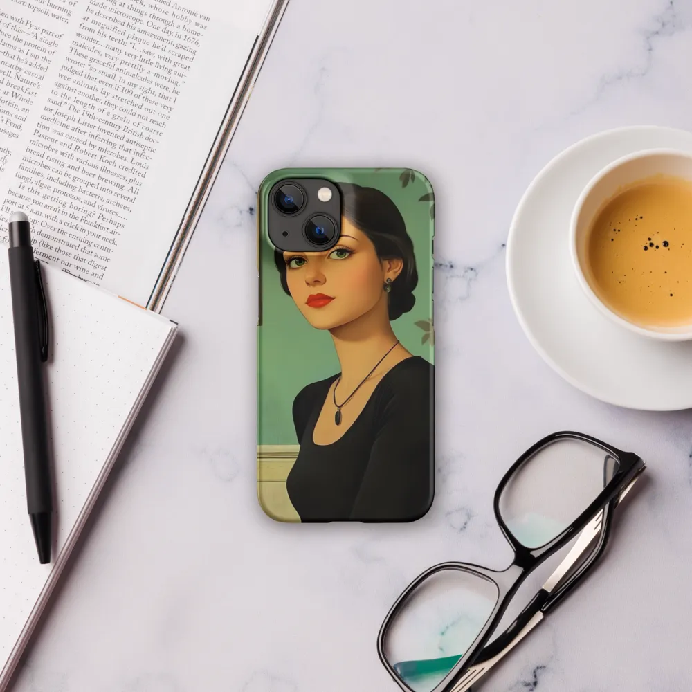 Serenity in Green | Phone Case |  14 | Snap Case | Matte