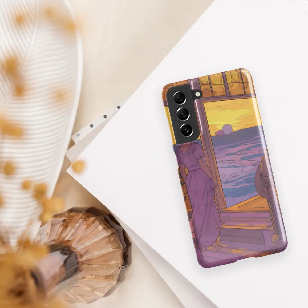 Whispers of the Sunset | Phone Case |  S21 FE | Snap Case | Glossy