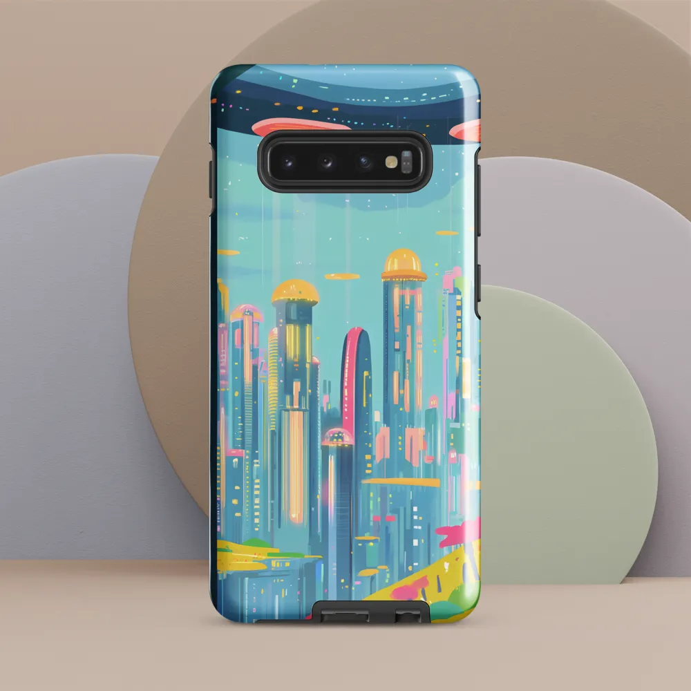 Whispers of a Futuristic Dream | Phone Case |  S10 Plus | Tough Case | Glossy