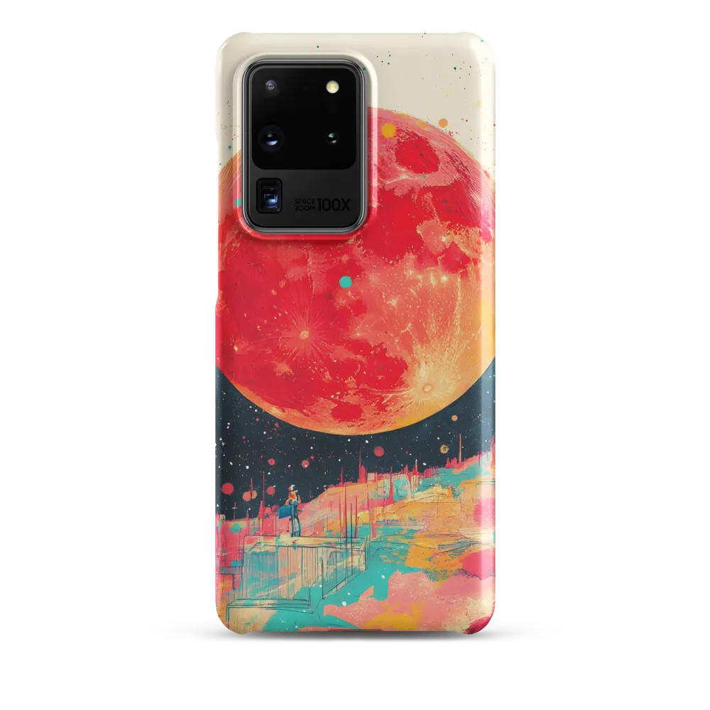 Crimson Dreams: A Lunar Exploration